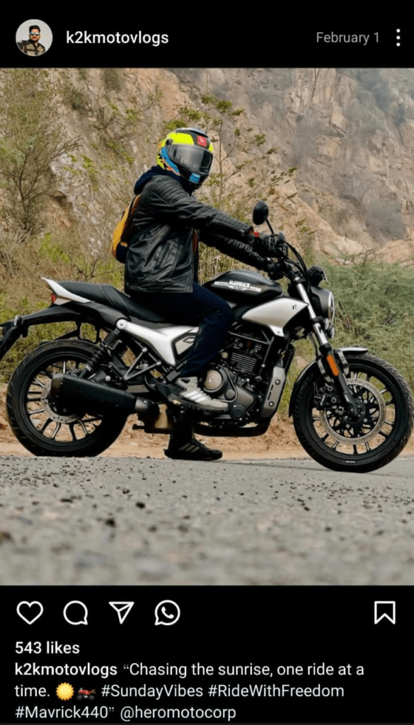 Motorcycle Influencers Reel 1