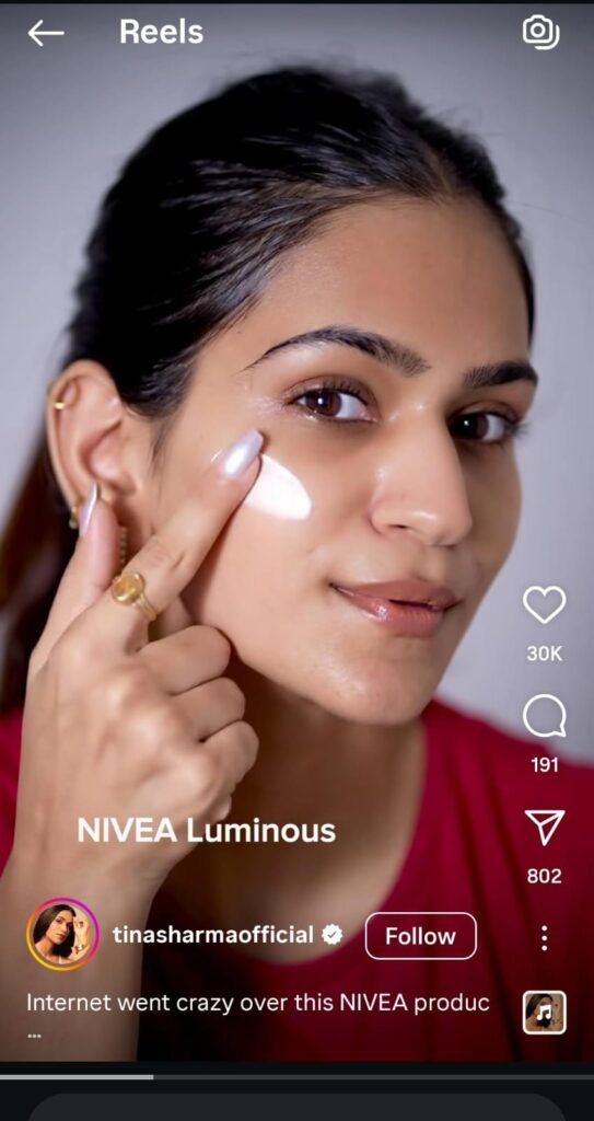 Glowing skin